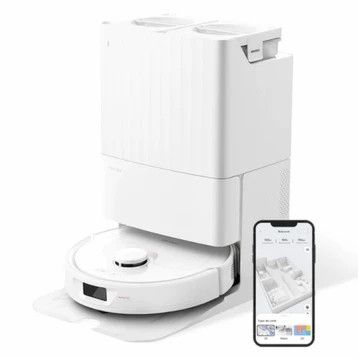 Robot hút bụi lau nhà Xiaomi X20+ - Lực hút 6000Pa, công nghệ xoay kép 360 độ tự động giặt sấy