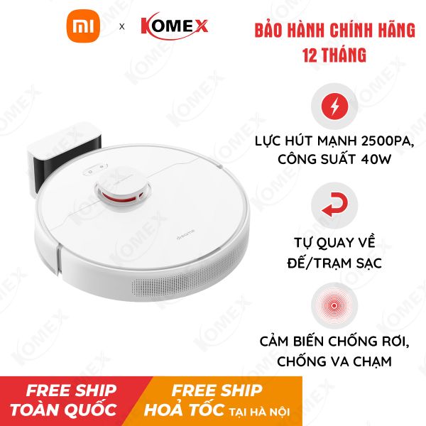 Robot hút bụi lau nhà Dreame F9 Pro - Quét dọn & lau sàn 2 trong 1, lực hút mạnh 2500Pa
