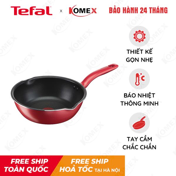 Chảo chiên sâu lòng Tefal So Chef 24cm/ 28cm