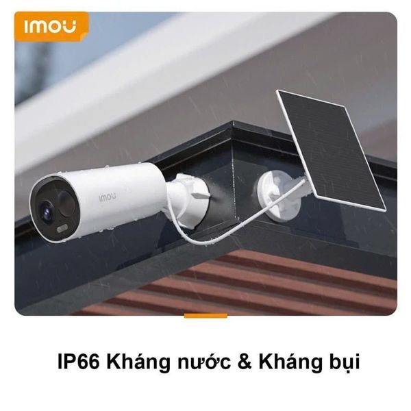 Camera IP Wifi ngoài trời IMOU Cell 3C AIO IPC-K9DCP-3T0WE-V2, Camera Dùng Pin Tích Hợp Tấm Sạc