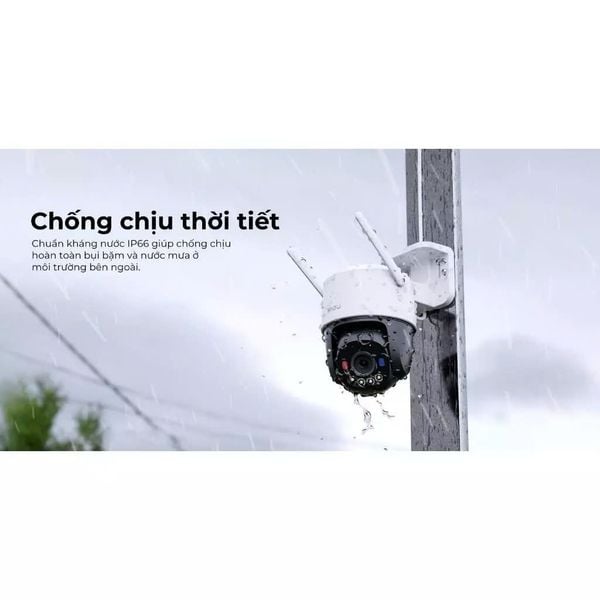 Camera IP Wifi ngoài trời IMOU IPC-K7FP Cruiser SC 3MP/5MP quay quét 360 độ, đàm thoại 2 chiều