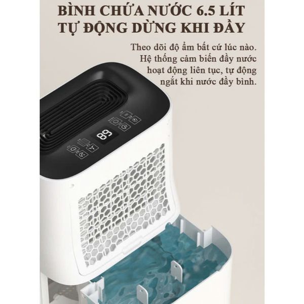 Máy hút ẩm và lọc không khí Tiross TS8871-20 lít, Tiross TS886-12 lít