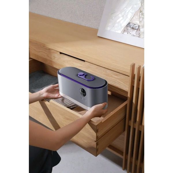 Máy sấy quần áo gấp gọn TIROSS TS8832 - Công suất 600W, Chức năng đèn UV diệt khuẩn, Hẹn giờ