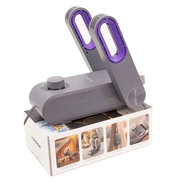 Máy sấy giày mini gấp gọn TIROSS TS8831, Công suất 120W Khử khuẩn và mùi hôi, Hẹn giờ, Sấy cực nhanh