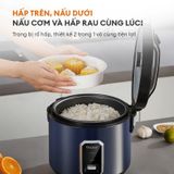 Nồi cơm điện nắp gài Gaabor RC50M-BE01A 2.2L, phù hợp gia đình đông người.
