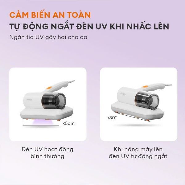 Máy hút bụi diệt khuẩn Gaabor VCD10M-WH02A
