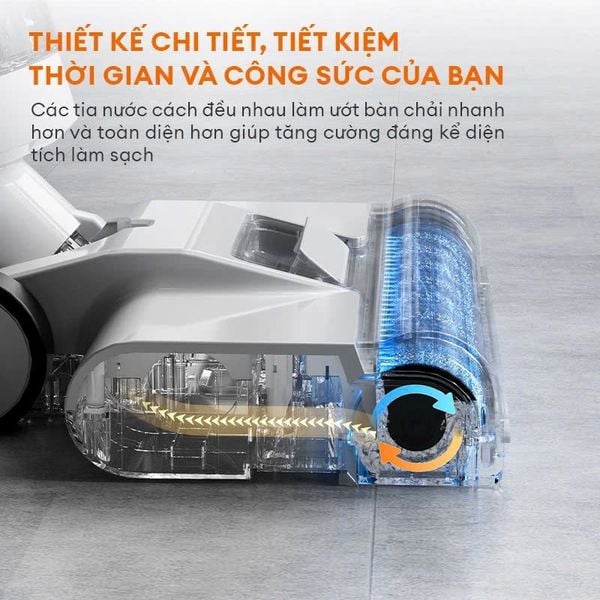 Máy hút bụi lau nhà không dây VCF8T-WH01A
