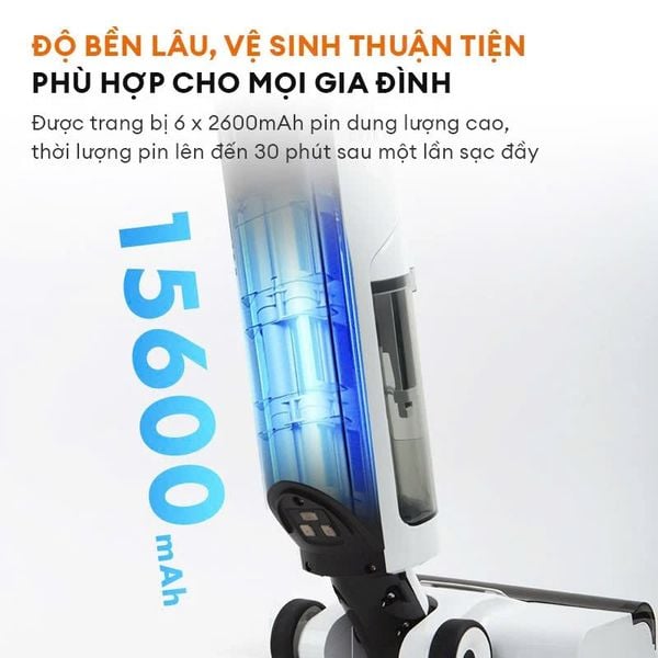 Máy hút bụi lau nhà không dây VCF8T-WH01A