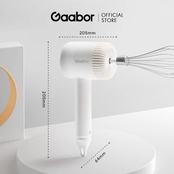 Máy đánh trứng đa năng Gaabor GE-M03D – tích hợp xay tỏi ớt gia vị