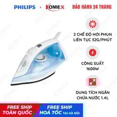 Bàn là hơi nước 2000W Philips GC1740/20