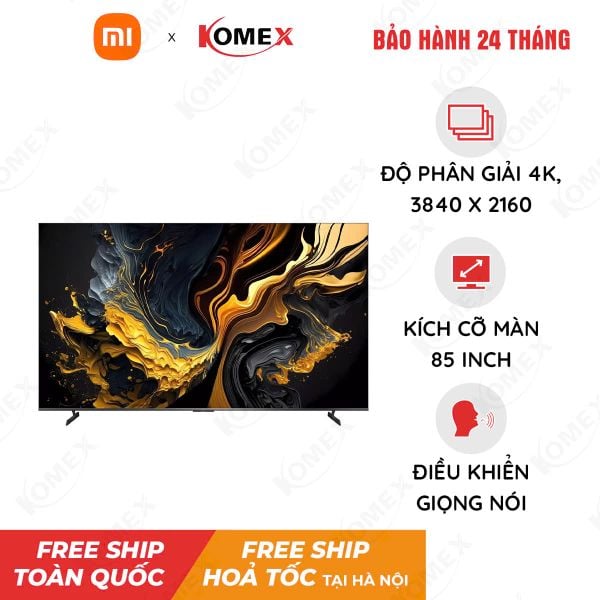 Tivi Xiaomi Smart Display Max QLED 4K 85 inch 2025 (L85MA-MAXEA)