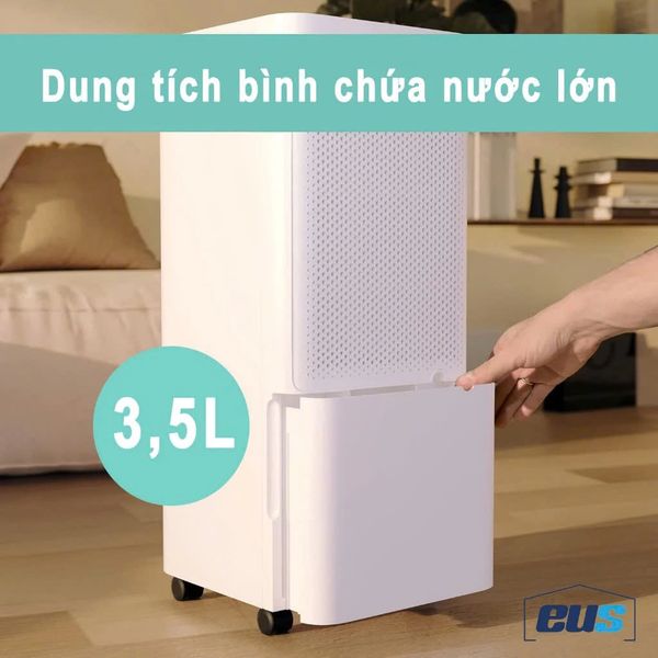 Máy hút ẩm có chức năng lọc không khí Suntec Wellness DryFix 20 Pro, dùng App, Diện tích 65m2, công suất 25 lít