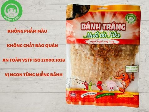 Bánh tráng rìa trộn gia vị