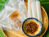  Bánh tráng sate tỏi đặc sản Gò Dầu 3 cái/ bịch 