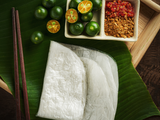  Bánh tráng chấm ớt rim 