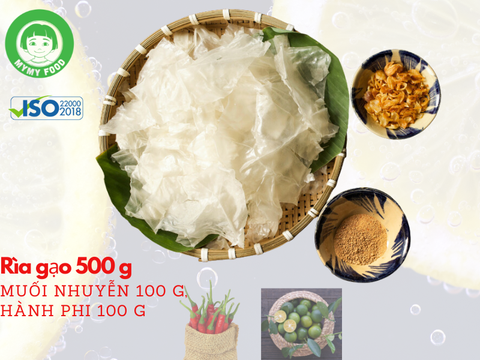 Combo bánh rìa trộn