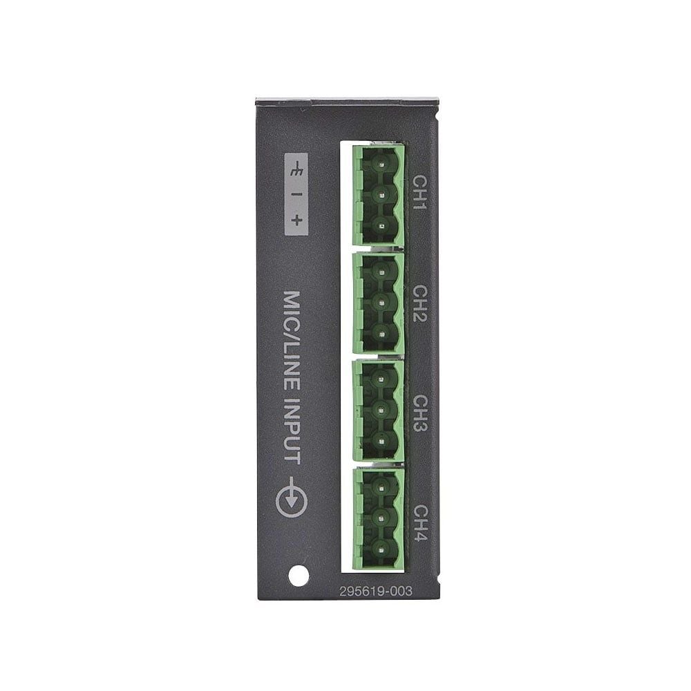  Card mở rộng tín hiệu đầu vào Bose Controlspace 4 Channel Series II Mic Line Input Card 