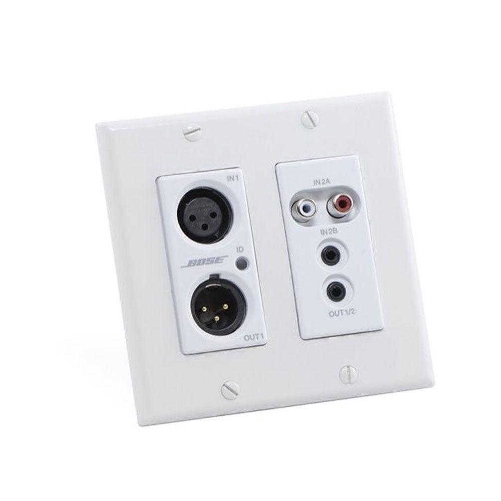  Phụ kiện xử lý tín hiệu âm tường Bose Controlspace WP22BU-D 2X2 Wall Plate 