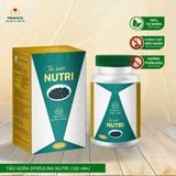  Tảo Xoắn Spirulina NUTRI (120 viên) – Siêu Thực Phẩm Dưỡng Sinh Từ Thiên Nhiên 