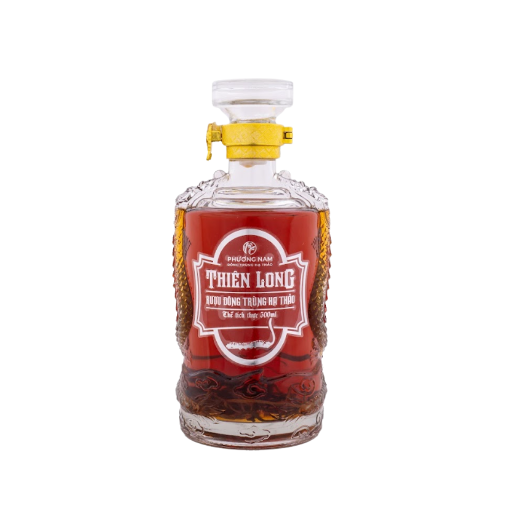  Rượu Thiên Long Đông Trùng Hạ Thảo Phương Nam 500ml 
