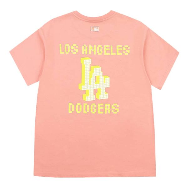 Áo MLB Classic Monogram Short Sleeve Baseball TshirtPink  thesunshine