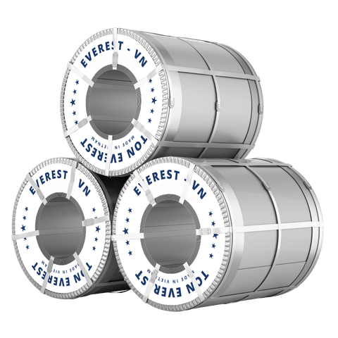  TÔN CUỘN MẠ KẼM EVEREST MADE IN VIETNAM GIÁ RẺ - TÔN TIẾN LỢI 