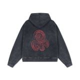  23'Back Zip Hoodie / Poison 