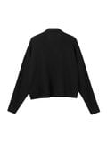  23'Cropped Cardigan / Black 