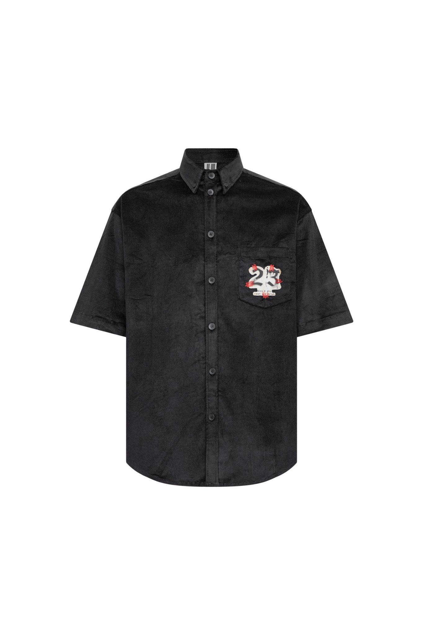  23'ICR Over short sleeve shirt / Corduroy 