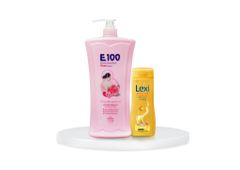 Dầu Gội Lexi 150G Kèm Sữa Tắm E100 1,2L