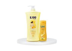 Dầu Gội Lexi 150G Kèm Sữa Tắm E100 1,2L