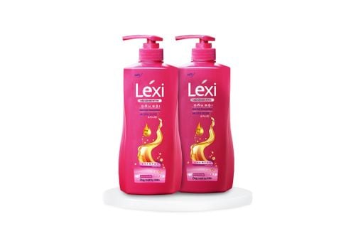 Combo Dầu Gội Lexi 630g Hồng +  Lexi 630g Hồng