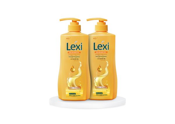 Combo Dầu Gội Lexi 630g Vàng +  Lexi 630g Vàng