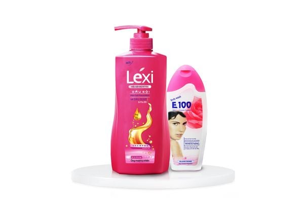 Combo Lexi 630g  + Sữa Tắm Trắng Da E100 200g