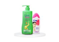 Combo Lexi 630g  + Sữa Tắm Trắng Da E100 200g