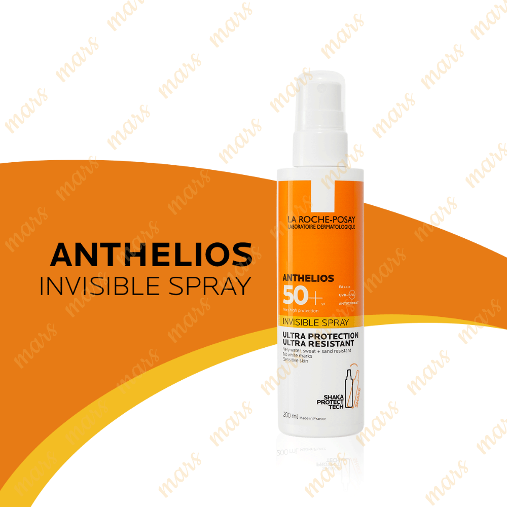  Xịt Chống Nắng Toàn Thân La Roche-Posay Anthelios Spray Invisible SPF50+ 200ml 