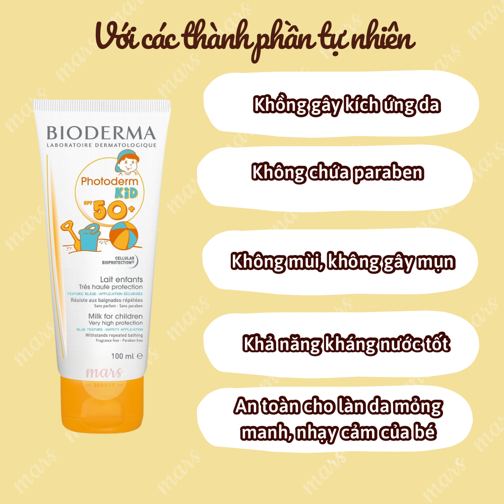  Kem Chống Nắng Trẻ Em Bioderma Photoderm Kid SPF50+ 