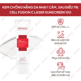  Kem Chống Nắng Cell Fusion C Laser Sunscreen 100 SPF50+/PA+++ 50ml 