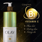  Sữa dưỡng Thể Olay Vitamin C - Collagen 502ml 