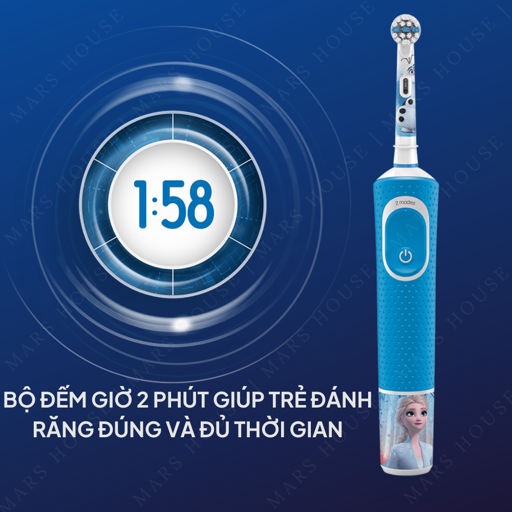  Bàn Chải Điện Trẻ Em Oral-B Kids Princess 