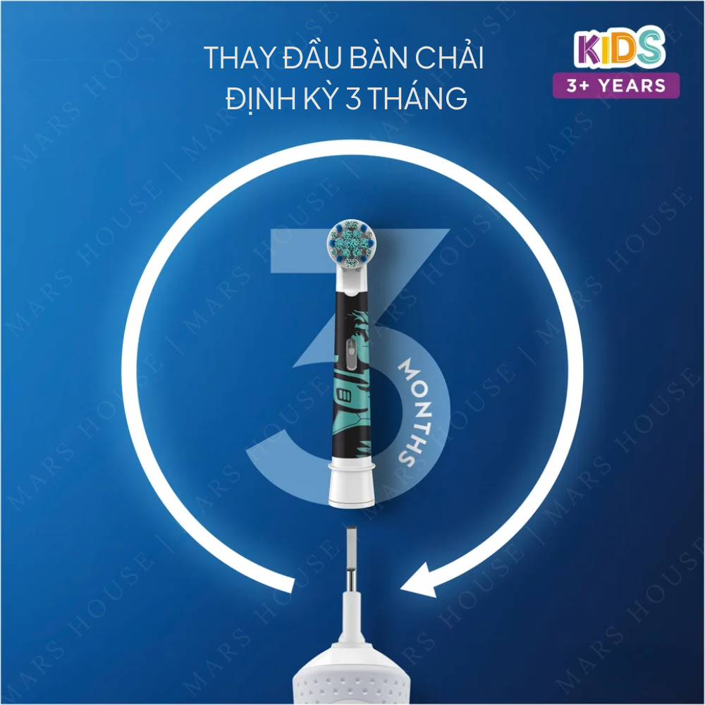  Bàn Chải Điện Trẻ Em Oral-B Kids Frozen 