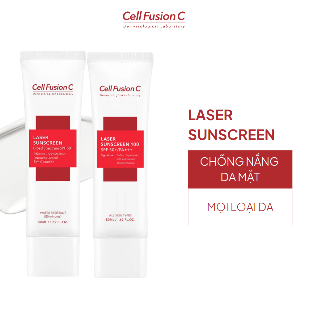  Kem Chống Nắng Cell Fusion C Laser Sunscreen 100 SPF50+/PA+++ 50ml 