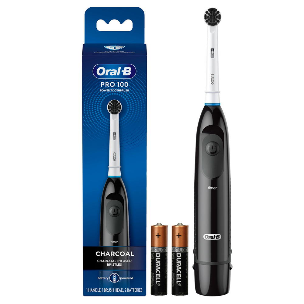  Bàn Chải Pin Oral-B Pro 100 Charcoal 