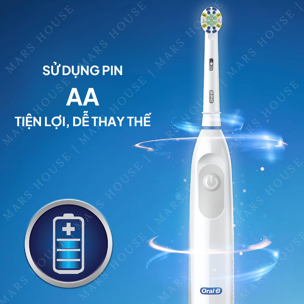  Bàn Chải Pin Oral-B Pro 100 FlossAction 