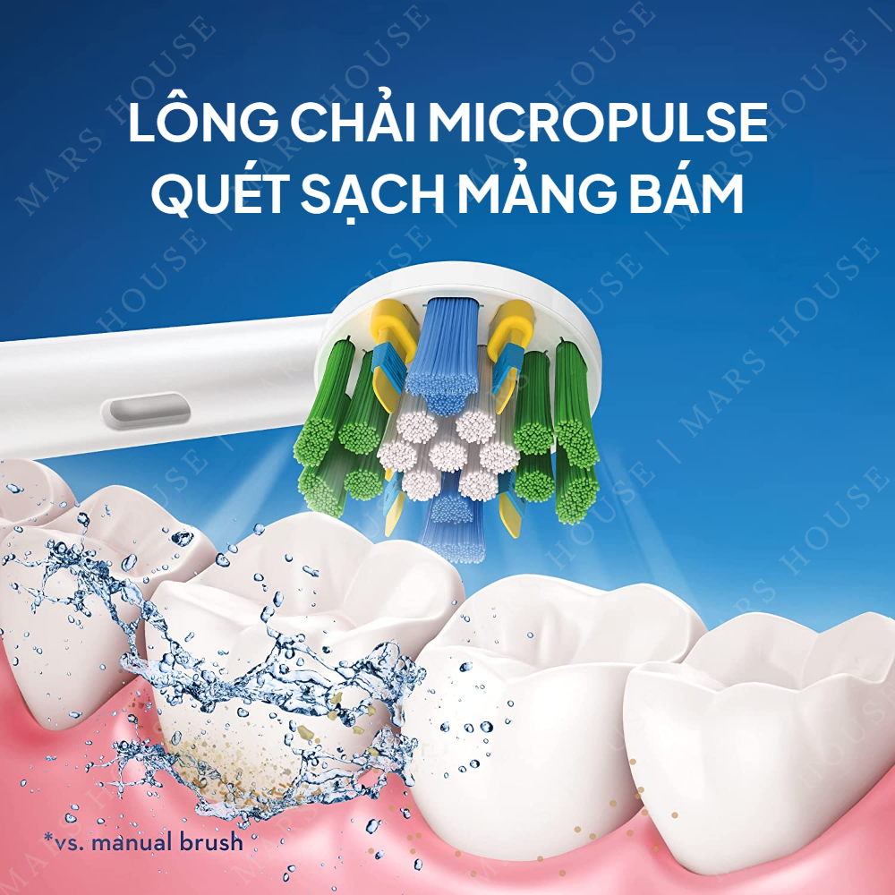  Bàn Chải Pin Oral-B Pro 100 FlossAction 