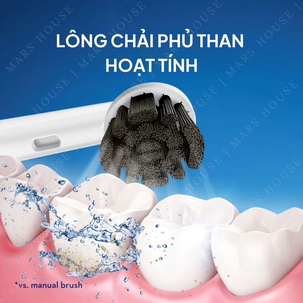  Bàn Chải Pin Oral-B Pro 100 Charcoal 