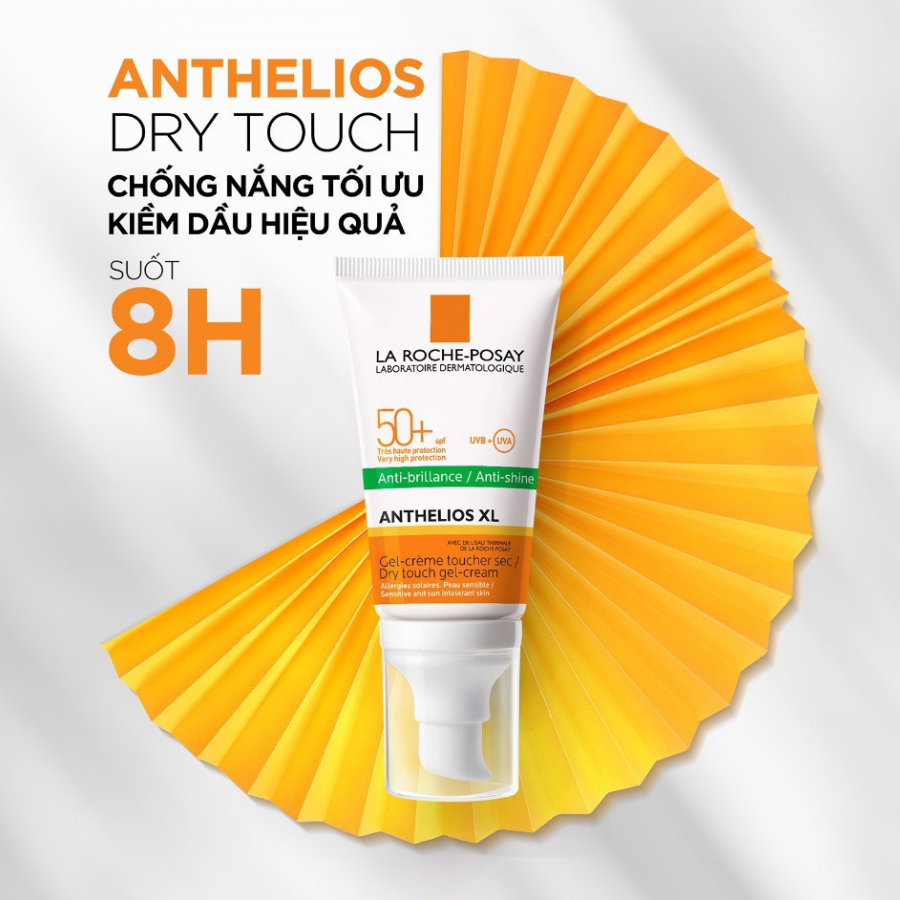  Kem Chống Nắng La Roche-Posay Anthelios Anti-Shine Gel-Cream Dry Touch Finish Mattifying Effect SPF50+ 50ml 