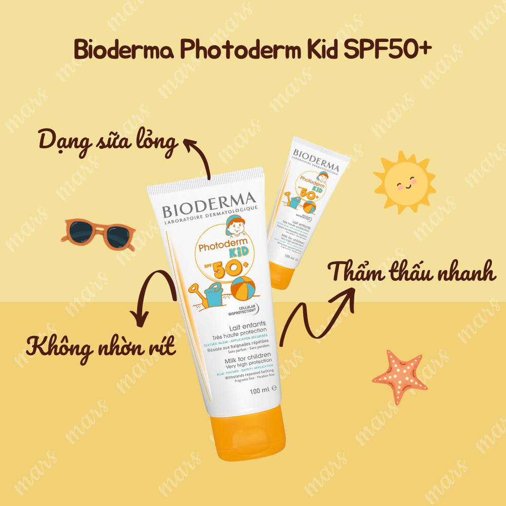  Kem Chống Nắng Trẻ Em Bioderma Photoderm Kid SPF50+ 