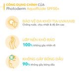  Kem Chống Nắng Bioderma Photoderm Aquafluide SPF 50+ (Invisible) 40ml 