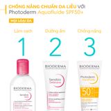  Kem Chống Nắng Bioderma Photoderm Aquafluide SPF 50+ (Invisible) 40ml 